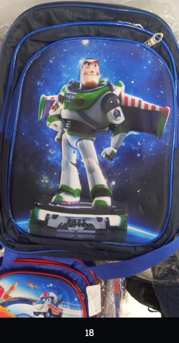 Vista 8 de Maleta escolar, cartuchera y lonchera te - Maleta: DragonBall